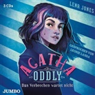 Lena Jones, Leonie Landa - Agatha Oddly - Das Verbrechen wartet nicht, 3 Audio-CDs (Hörbuch)