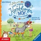 Anja Fröhlich, Lilly Lengenfelder - Wir Kinder vom Kornblumenhof - Zwei Esel im Schwimmbad, 1 Audio-CD (Hörbuch)