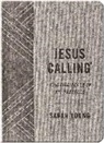 Sarah Young - Jesus Calling Textures Gray Leathersoft