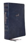 Thomas Nelson, Thomas Nelson, John F. Macarthur - NKJV, MacArthur Study Bible, 2nd Edition, Leathersoft, Blue, Thumb Indexed, Comfort Print