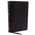 Thomas Nelson, Thomas Nelson - Kjv, Open Bible, Leathersoft, Black, Indexed, Red Letter Edition,