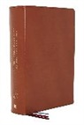 Thomas Nelson, Thomas Nelson, Charles F. Stanley - KJV, Charles F. Stanley Life Principles Bible, 2nd Edition, Genuine Leather, Brown, Thumb Indexed, Comfort Print