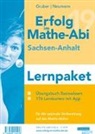 Helmu Gruber, Helmut Gruber, Robert Neumann - Erfolg im Mathe-Abi 2019 Lernpaket Sachsen-Anhalt, 2 Teile
