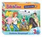Bibi & Tina - Freunde in Not, 3 Audio-CD (Audio book)