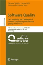 Johannes Bergsmann, Stefa Biffl, Stefan Biffl, Dietmar Winkler - Software Quality: The Complexity and Challenges of Software Engineering and Software Quality in the Cloud