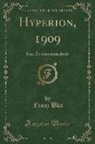 Franz Blei - Hyperion, 1909, Vol. 2
