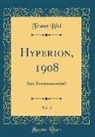 Franz Blei - Hyperion, 1908, Vol. 3