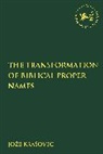 Joze Krasovec, Krasovec Joze, Claudia V. Camp, Andrew Mein - The Transformation of Biblical Proper Names