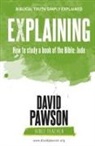 David Pawson - EXPLAINING How to study a book of the Bible
