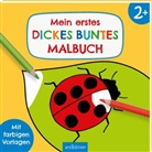Mein erstes dickes buntes Malbuch