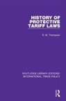 R W Thompson, R. W. Thompson, R.W. Thompson - History of Protective Tariff Laws