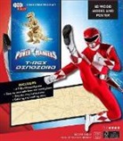 Insight Editions - IncrediBuilds: Power Rangers: T-Rex Dinozord 3D Wood Model and Poster