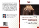 Djellal Cherrad - Filmes minces TCO " n " et " p " pour des applications technologiques