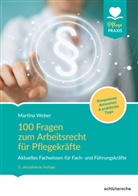 Martina Weber - 100 Fragen zum Arbeitsrecht für Pflegekräfte