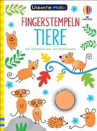 Sam Smith, Jenny Addison - Usborne Minis - Fingerstempeln: Tiere