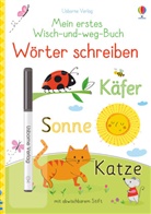 Felicity Brooks, Malu Lenzi - Mein erstes Wisch-und-weg-Buch - Wörter schreiben