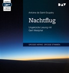 Antoine de Saint-Exupéry, Gert Westphal - Nachtflug, 1 Audio-CD, 1 MP3 (Hörbuch)