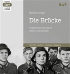 Manfred Gregor, Volker Lechtenbrink - Die Brücke, 1 Audio-CD, 1 MP3 (Audio book)