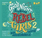 Francesca Cavallo, Elen Favilli, Elena Favilli, Iris Berben, Maren Kroymann, u.v.a.... - Good Night Stories for Rebel Girls - Mehr außergewöhnliche Frauen, 3 Audio-CDs (Audio book)