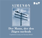 Georges Simenon, Christian Berkel - Der Mann, der den Zügen nachsah, 5 Audio-CDs (Audio book)