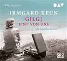 Irmgard Keun, Camilla Renschke - Gilgi - eine von uns, 5 Audio-CDs (Hörbuch)