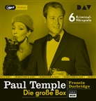 Francis Durbridge, Annemarie Cordes, René Deltgen, u.v.a., u.v.a. - Paul Temple - Die große Box, 6 MP3-CDs (Hörbuch)