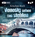 Krischan Koch, Krischan Koch - Venedig sehen und stehlen, 1 Audio-CD, 1 MP3 (Hörbuch)