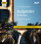 W Somerset Maugham, W. Somerset Maugham, William Somerset Maugham, Hans Korte - Aufgeklärt. Erzählungen, 1 Audio-CD, 1 MP3 (Hörbuch)