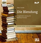 Elias Canetti, Matthias Ponnier - Die Blendung, 2 Audio-CD, 2 MP3 (Audio book)