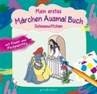 Svenja Nick, Felicitas Kuhn, gondolino Malen und Basteln - Mein erstes Märchenausmalbuch mit Pinsel und Farbpalette: Schneewitchen