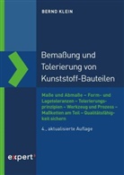 Bernd Klein - Bemaßung und Tolerierung von Kunststoffbauteilen