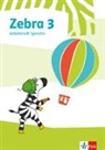 Zebra. Ausgabe ab 2018: 3. Schuljahr, Arbeitsheft Sprache