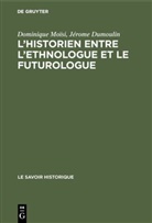 Je´rôme Dumoulin, Je¿rôme Dumoulin, Jérôme Dumoulin, Dominique Moïsi - L'historien entre l'ethnologue et le futurologue