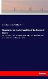Archibald Clerk, Jame Macpherson, James Macpherson - Dissertation on the Authenticity of the Poems of Ossian