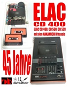 Uwe H Sültz, Uwe H. Sültz - 45 Jahre ELAC CD 400 Compact Cassetten Recorder mit den NAKAMICHI Chassis