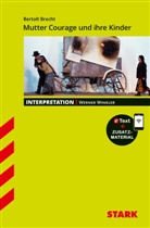 Bertolt Brecht, Werner Winkler - STARK Bertolt Brecht: Mutter Courage und Ihre Kinder - Deutsch - Interpretationen, m. 1 Buch, m. 1 Beilage
