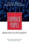 Peter L Berger, Peter L. Berger - To Empower People