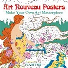 David Jones, Jones David, Flame Tree Studio, Daisy Seal - Art Nouveau Posters (Art Colouring Book)
