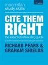 Richar Pears, Richard Pears, Graham Shields - Cite Them Right