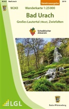 Schwäbische Albverein e V, Schwäbischer Albverein e V, Schwäbischer Albverein e.V. - W243 Bad Urach - Großes Lautertal (West), Zwiefalten