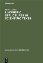 Myrna Gopnik - Linguistic Structures in Scientific Texts