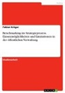 Fabian Kröger - Benchmarking im Strategieprozess. Einsatzmöglichkeiten und Limitationen in der öffentlichen Verwaltung