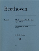 Ludwig van Beethoven, Norbert Gertsch, Murray Perahia - Ludwig van Beethoven - Klaviersonate Nr. 2 A-dur op. 2 Nr. 2