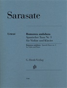 Pablo De Sarasate, Peter Jost - Pablo de Sarasate - Romanza andaluza (Spanischer Tanz Nr. 3) op. 22 Nr. 1 für Violine und Klavier