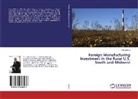 Bill Luker Jr - Foreign Manufacturing Investment in the Rural U.S. South and Midwest