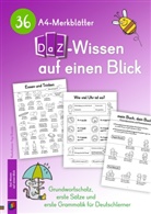 Redaktionsteam Verlag an der Ruhr, Anja Boretzki - 36 A4-Merkblätter DaZ-Wissen auf einen Blick