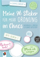 Redaktionsteam Verlag an der Ruhr, Redaktionsteam Verlag an der Ruhr, Redaktionsteam Verlag an der Ruhr - Meine 96 Sticker für mehr Ordnung im Chaos - Humorvolle Sprüche und Blanko-Aufkleber