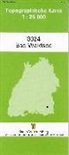 Topographische Karte Baden-Württemberg Bad Waldsee