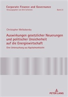 Christopher Welkoborsky - Auswirkungen gesetzlicher Neuerungen und politischer Unsicherheit auf die Energiewirtschaft