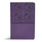 Csb Bibles By Holman, Holman Bible Publishers, Holman Bible Staff - KJV Giant Print Reference Bible, Purple Leathertouch, Indexed